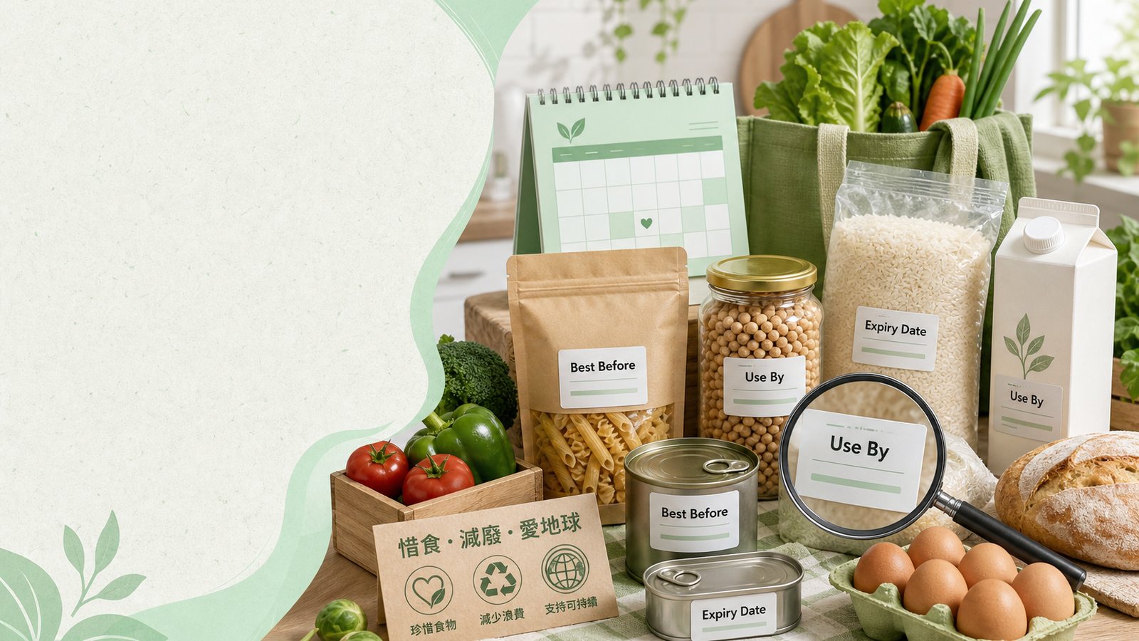 FlashGreen 日期標籤指南：Best Before、Use By、Expiry Date