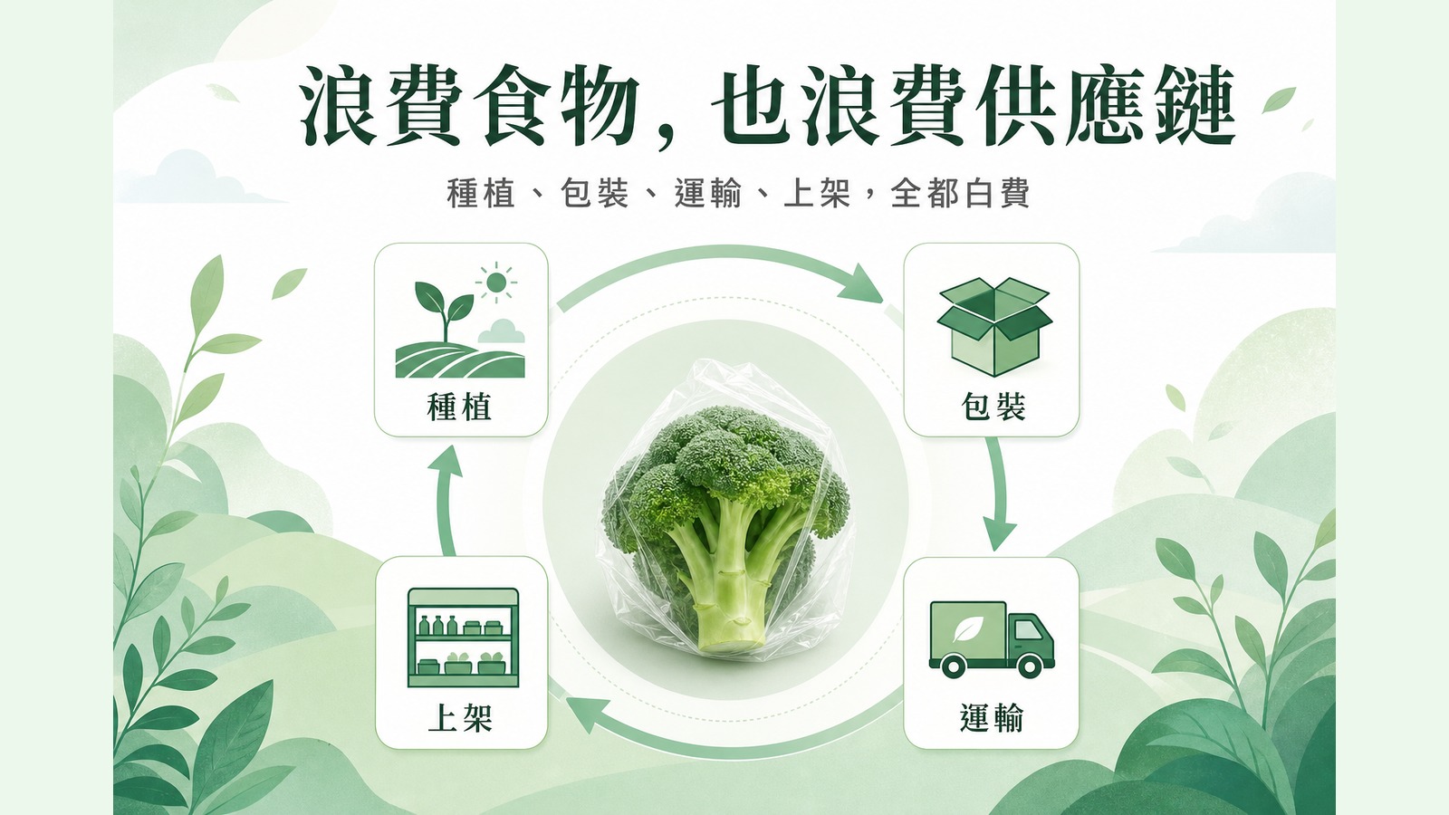 掉走一件食物，其實掉走咗成條供應鏈